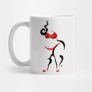 Red Bikini Mug